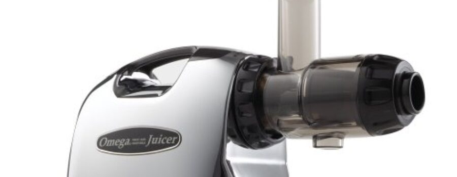 Omega J8006 Nutrition Center Juicer – Black and Chrome